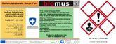 Natriumtetraborat Decahydrat Borax 5000 g BIOMUS - Biolaboratorium